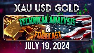 Latest XAUUSD (GOLD) Forecast and Technical Analysis for July 19, 2024