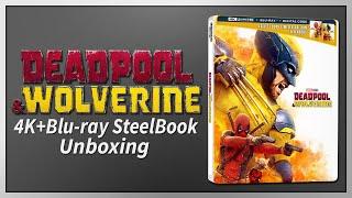 Deadpool & Wolverine - Wolverine Edition - 4K+2D Blu-ray SteelBook Unboxing