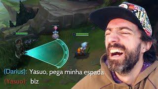 QUANDO O JOGADOR DE LOL É SIMPLESMENTE UM GÊNIO KKK