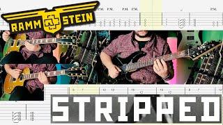 Rammstein - Stripped Guitar Cover |Tab|