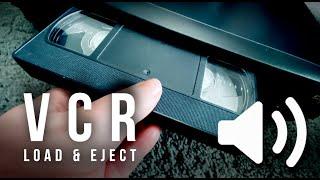 VCR / VHS - Load and Eject - Sound Effect