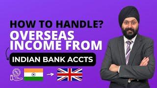 Overseas Interest Income from Indian Banks NRE/NRO accounts
