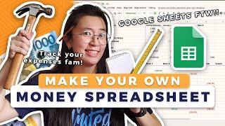 How to track your expenses in Google Sheets 2020 | Money Management Guide for Beginners and Students
