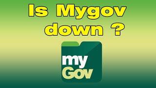 Is MyGov down
