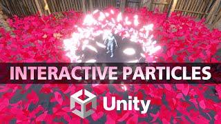 Unity Game VFX Tutorial - Interactive particles