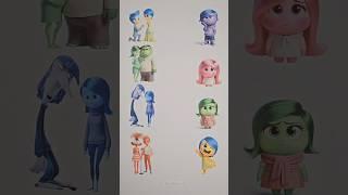 Inside Out 2 Parents and children Matching Puzzle #shorts #viral #art