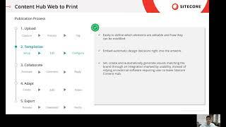 Sitecore Content Hub (Web2Print) in 300 seconds +