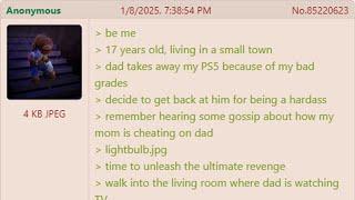 Anon Destroys His Family Over A Prank | 4chan Greentext stories.