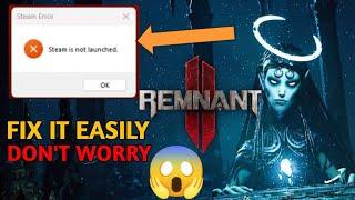 How to fix Remnant 2 not launching, Crashing , freezing on PC the error come stream is not launched