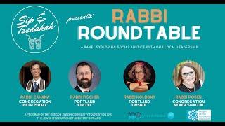 Sip & Tzedakah: Rabbi Roundtable