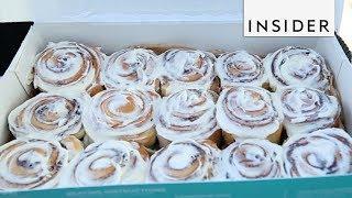 How Cinnabon Makes Cinnamon Rolls