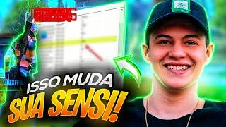 ESSE É O SEGREDO PRA VOCE TER A SENSI PERFEITA NO EMULADOR!! FREE FIRE 2023