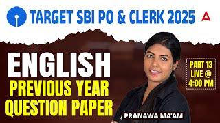 SBI Clerk/PO English Previous Year Question Paper | SBI English Classes in Tamil #13 | by Pranawa