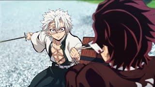 Tanjiro Vs Wind Hashira || Tanjiro Headbutt Sanemi Shinazugawa, The Wind Hashira || Demon Slayer