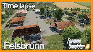 Wooded Farm Build in Felsbrunn - Timelapse - Farming Simulator 19