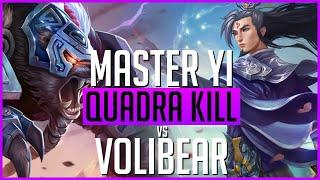 MASTER YI VS VOLIBEAR - JUNGLE PATCH 10.1 (FULL GAMEPLAY)