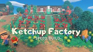 Ketchup Factory - Speed Build - Animal Crossing New Horizons - Tomato Farm