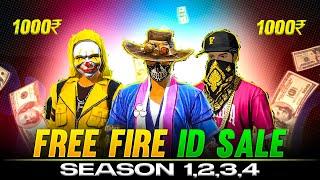 FREE FIRE ID SELL // SEASON 2 ID SELL // CRIMINAL ID SELL - GARENA FREE FIRE