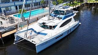 $500K in Upgrades!!!  2018 Leopard 58 Catamaran Off Grid Cruise Ready Yacht Tour