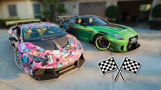 GUACZILLA VS SUPERCHARGED HURACAN!! 2000hp+