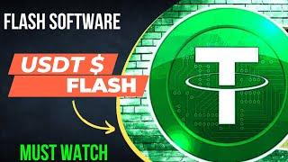 USDT $ Flash Possible in 2022 | Dollar Flash in Binance wallet ? Flash Software in 2022 | Latest