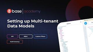 8base Academy - Setting up Multi-tenant Data Models