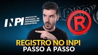 INPI REGISTRO DE MARCAS PASSO A PASSO