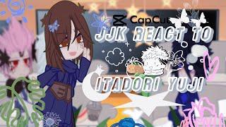JJK REACT TO.. YUJI ITADORI! (Part 2) sukuna+gojo+nobara+megumi~Gachaclub