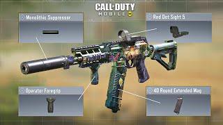 I built this cod mobile AK117 gunsmith to look cool in cod mobile...