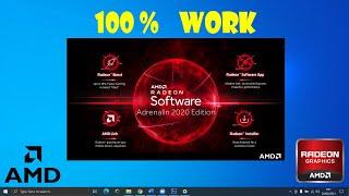 Tutorial Cara Update atau Pasang AMD Radeon Software Adrenalin || 100% Work  !!!!