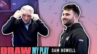 Sam Howell Has His Football Knowledge Put to the Test | Draw My Play