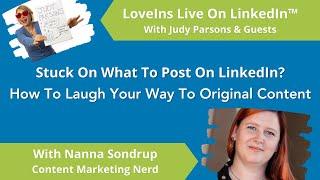 Are You Stuck On What To Post On LinkedIn? How To Laugh Your Way To Original Content