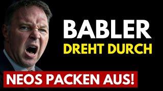 NEOS packen aus: "Babler wollte alles in die Luft sprengen!“