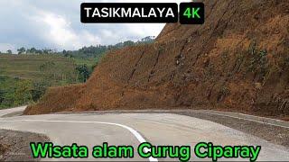 Tasikmalaya 4K - Mengemudi kawasan Curug Ciparay - kota Singaparna