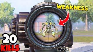 I Found The Biggest Weakness Of Mecha Robot in BGMI • (20 KILLS) • BGMI Gameplay