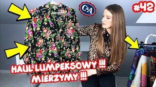 HAUL LUMPEKSOWY !!! SUPER ZAKUPY Z SECOND HANDU !!! PEREŁKI !!! C&A !!! DIY#42