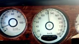 Rolls-Royce Phantom Series II 0-100 km/h acceleration