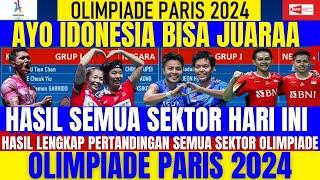 APRI/SITI MASIH BERPELUANG LOLOS..!! HASIL SEMUA SEKTOR OLIMPIADE PARIS HARI INI..!!