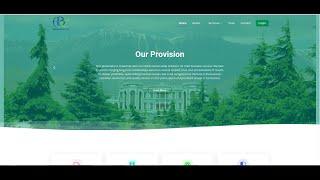 Professional website design with Nova admin dashboard.