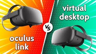 Oculus Link vs Virtual Desktop | The Best Way To Play Half-Life Alyx On The Oculus Quest