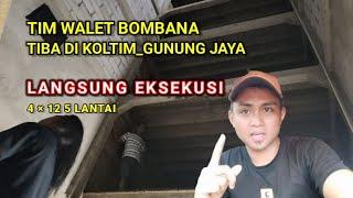 Tim walet bombana tiba di Koltim desa gunung Jaya. langsung Eksekusi Rbw 4x12 5 Lantai