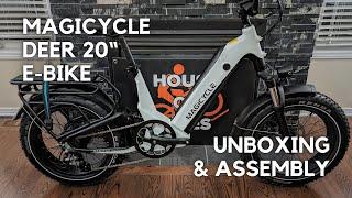 Magicycle Deer SUV 20"  E-Bike Unboxing & Assembly