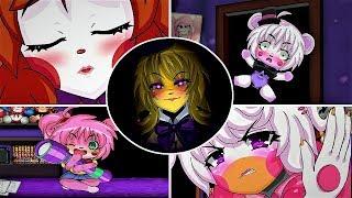 ALL FNIA: Ultimate Location JUMPSCARES & DISTRACTIONS (Five Nights in Anime 3)