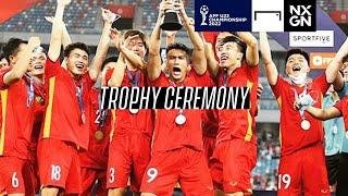 AFF U23 Championship 2022 | Vietnam trophy ceremony and celebrations