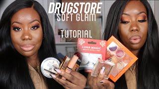 Drugstore Soft Glam Tutorial | Affordable Glam | Allurebyash