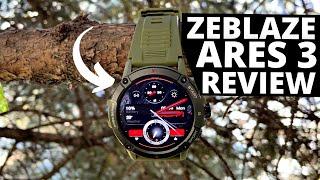 Zeblaze Ares 3 REVIEW: Only $29 Rugged Military Smartwatch 2023!