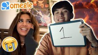 rating omegle girls right in front of them