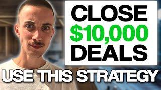 How I close $10,000 A MONTH deals for my lead generation agency (how to get good at sales)...