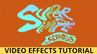 Super Simple Song Logo Effects l Preview 2 Tewi'd Effects