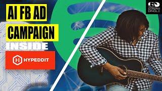 Hypeddit Music Ad Automation | AI Facebook Ads for Music Artists